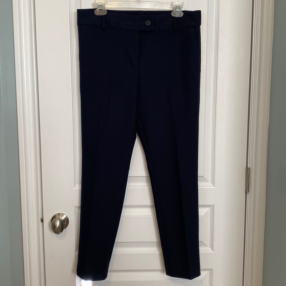 Loft Navy Blue Dress Pants Size 6 Slim New